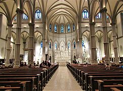 Interior of Saint Paul Cathedral - Pittsburgh 01
