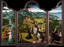 Joachim Patinir - Triptych - WGA17104