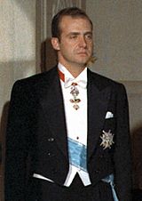 Juan Carlos de Borbón, Prince of Spain
