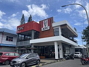 KFC outlet in Tondano, North Sulawesi