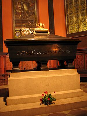 Karin Månsdottir's grave