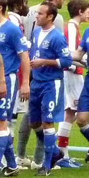 Landon Donovan Everton vs Arsenal 2010