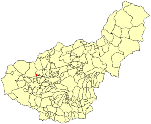 Location of Valderrubio