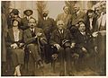 Lord Balfour in Biyamina with Vera and Chaim Weizmann, Nachum Sokolov and otehrs, 1925