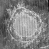 Mead crater on Venus, seen by radar.