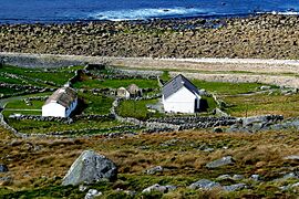Meenaclady - Cottage east of Bloody Foreland - geograph.org.uk - 1180575