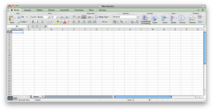 Microsoft Excel for Mac 2011