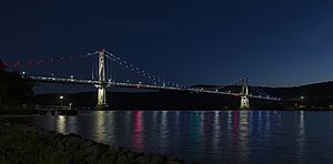 Mid-Hudson Bridge night NY1