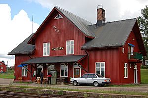 Morjärv railway station