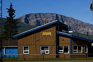 The Band Office in Nahanni Butte