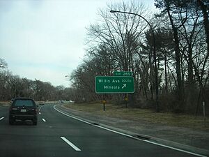 Northern State approaching Willis Avenue