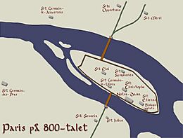 Paris in 9th century