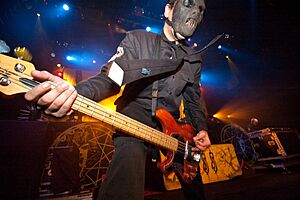 Paul Gray of Slipknot in 2005