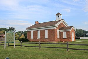 Perrinsville School historic site Westland Michigan