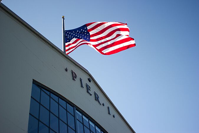 Pier 1 San Francisco Flag-9456