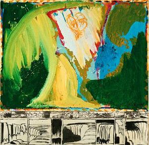 Pierre Alechinsky Le Bruit de la Chute 1974-75