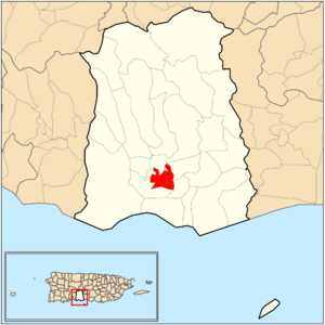 Map of the Historic Zone within the municipality of Ponce