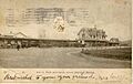 Postcard of Asbury Park and Ocean Grove Railroad Station, NJ 1908