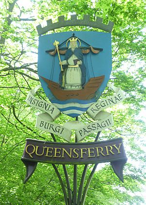 Queensferry sign on the B924.JPG