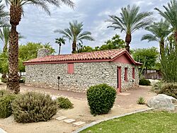 Rancho mirage oldest house community park