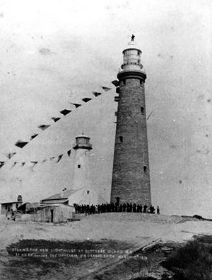 Rottnest Lighthouse opening 1896