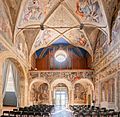 Santo Corpo di Cristo church interior anteporta Brescia