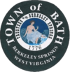 Official seal of Berkeley Springs, West Virginia