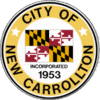 Official seal of New Carrollton, Maryland