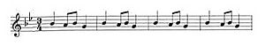 Shchedryk 4-note motif