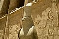 Temple of Edfu, Statue of Horus 2, Egypt