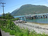 The Chilkoot Inlet and harbor