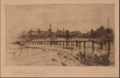 The Passaic at Newark- Newark from the Meadow Mary Nimmo Moran
