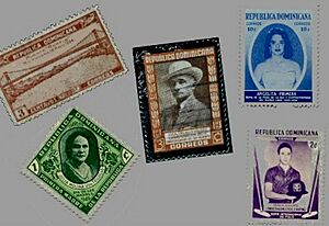 Trujillo family stamps D.R.