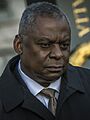 United States Secretary of Defense Lloyd Austin visits the War Memorial of Korea in Seoul on 12 November 2023 - (cropped)