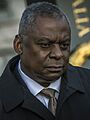 United States Secretary of Defense Lloyd Austin visits the War Memorial of Korea in Seoul on 12 November 2023 - (cropped)