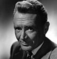 Vintage photo of John Mills circa 1958; I Was Monty's Double (cropped)