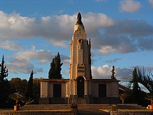 World War I memorial in Kimberley