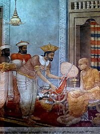 118 King Rajasingha makes Ven Saranankara Sangharaja (19820173144)