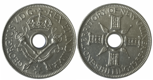 1 shilling Guinea thuộc Úc 1935