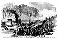 1st Ohio Volunteer Infantry (etching by Frank Leslie, 1861)
