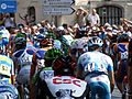 2006 Tour de France stage held in Tarbes with a large turn out