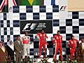 2007 Bahrain GP podium