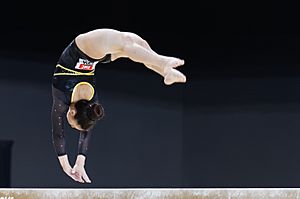 2015 European Artistic Gymnastics Championships - Balance beam - Claudia Fragapane 17
