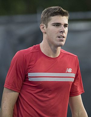 2016 Citi Open Taylor Fritz, Reilly Opelka (27827684974) (cropped)
