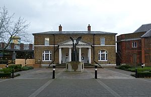 2016 Woolwich, Royal Arsenal, Main Guardhouse 01