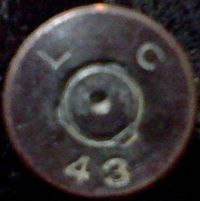 50 caliber bullet headstamp 1943