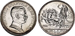 5 lire 1914