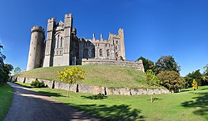Arundel Castle on a Sunny October Day