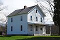 Baker-Duderstadt farmhouse, Warren Township, NJ - west view