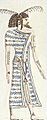 Berber ancient Libyan; as depicted in the tomb of Seti I